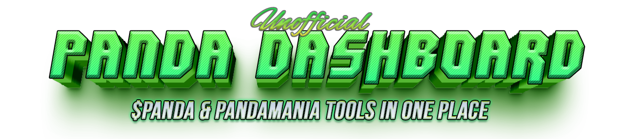 Panda Tools Dashboard Banner